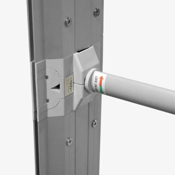 Dvipusė LED šviesdėžė adFrame GO – surinkimas be įrankių