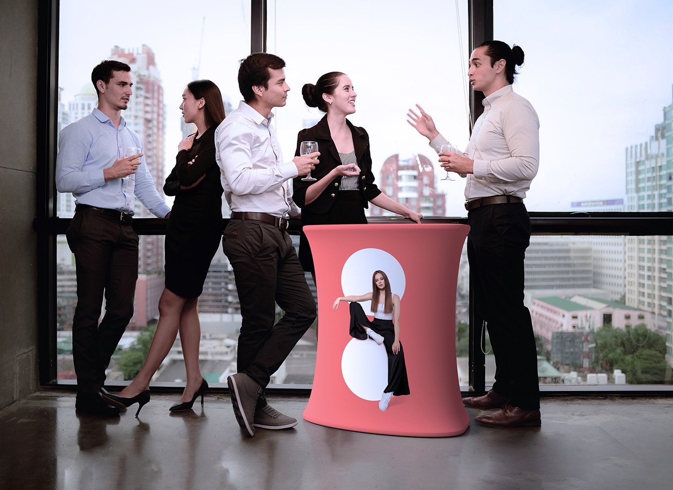 adTribune Big Quick renginio ekspozicijoje